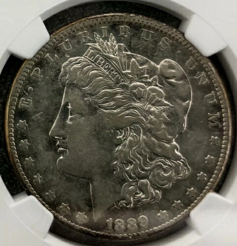 1889 CC モルガン銀貨 - NGC XF40 - #SD1｜WORLD RESOURCE【QUEEN店】