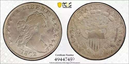 1802/1 バスト ドル *PCGS VF* 超レア BB-235、B-9、R-5 *迅速無料発送!!｜WORLD RESOURCE【QUEEN店】