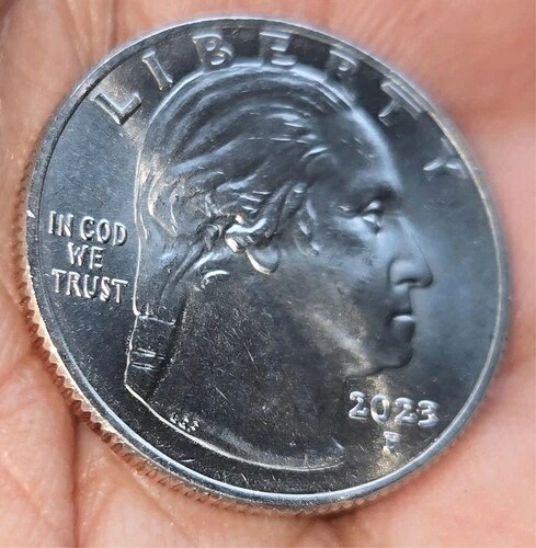 - 2023 P - ジョビタ・イダール クォーターエラーコインミント「IN COD WE TRUST」レア P｜WORLD RESOURCE【QUEEN店】