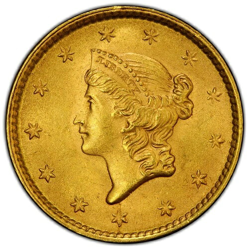 1852年 G$1 金貨 PCGS MS65+｜WORLD RESOURCE【QUEEN店】