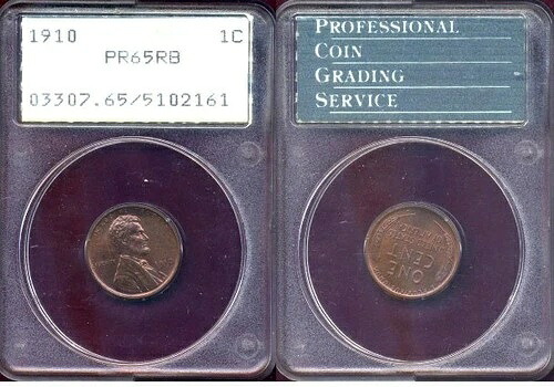 1910 1セント リンカーン セント マット PR65RB PCGS 希少マットプルーフ - わずか2145枚のみの鋳造 PCSS-e|WORLD RESOURCE【QUEEN店】