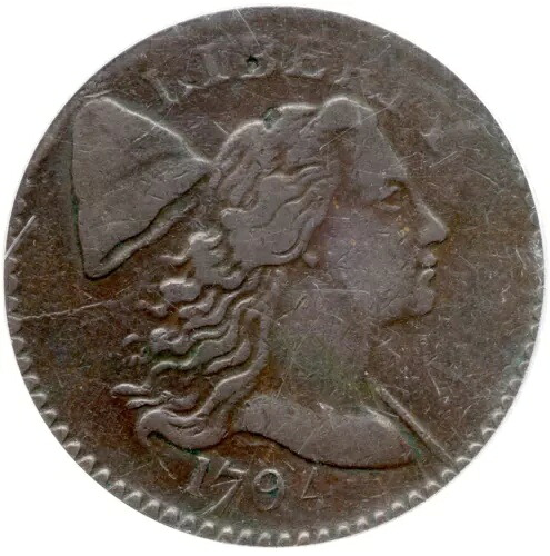 1794 S-56 R-3 PCGS VF 30 リバティキャップ ラージセントコイン 1セント