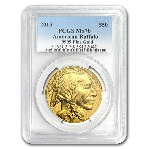 2013年 1オンス ゴールド バッファロー MS-70 PCGS