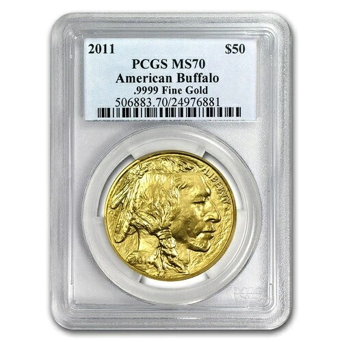 2011 1オンス ゴールドバッファロー MS-70 PCGS-｜WORLD RESOURCE【QUEEN店】