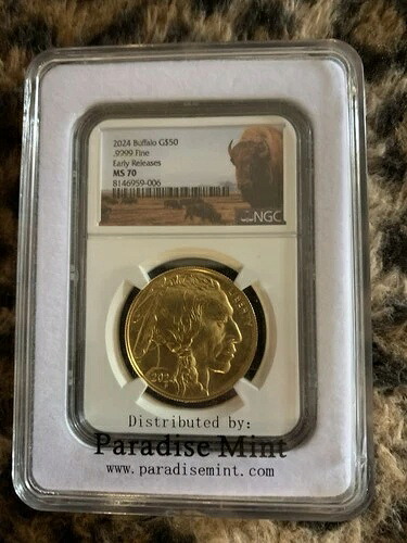 2024 $50 1オンス バッファロー コン NGC