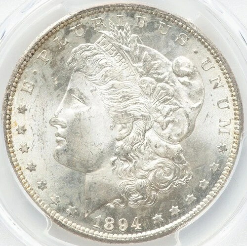 モルガン・ダラー 1894-S、PCGS MS-64+認定！サンフランシスコ造幣局発行。キーデート付き！希少！｜WORLD RESOURCE【QUEEN店】 751,520円