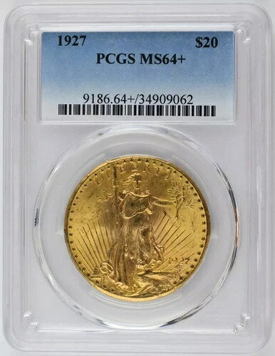 1927年 P セントゴーデンス ダブルイーグル PCGS MS-64+｜WORLD RESOURCE【QUEEN店】 753,280円