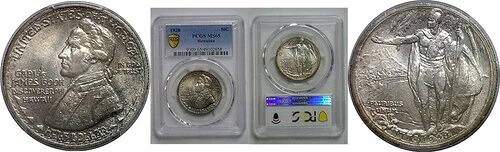 1928年 50セント ハワイ記念ハーフドル PCGS MS-65｜WORLD RESOURCE【QUEEN店】 753,720円