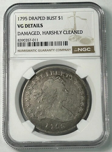 1795年 ドレープバストドル NGC VG 詳細 422,840円
