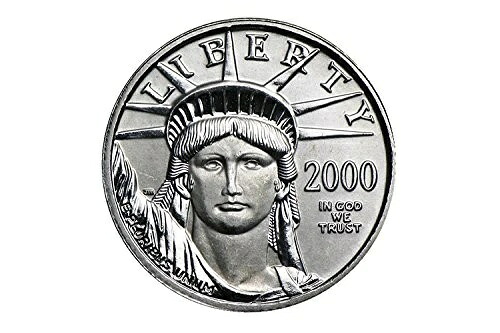 1997年から2014年 100ドル プラチナイーグル (1オンス) .9995 純金 100ドル 未使用