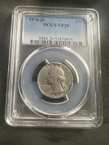 US クォーター 1970-D PCGS VF20-