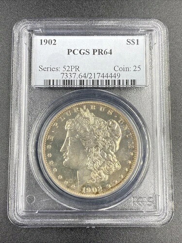 1902年 プルーフ モーガンシルバードル PCGS PR64 - 777 鋳造-｜WORLD RESOURCE【QUEEN店】