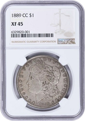 1889年 -CC モーガンシルバードル EF45 NGC-｜WORLD RESOURCE【QUEEN店】