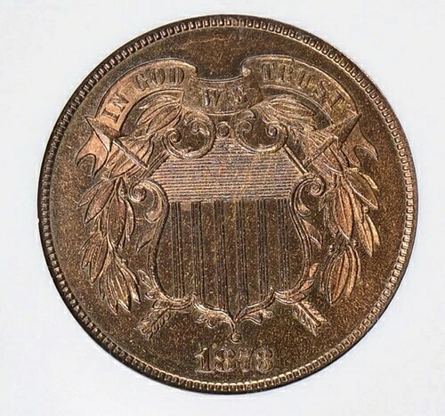 1873年 シールド2セント、プルーフクローズド3、NGC PF66 RB、CAC｜WORLD RESOURCE【QUEEN店】