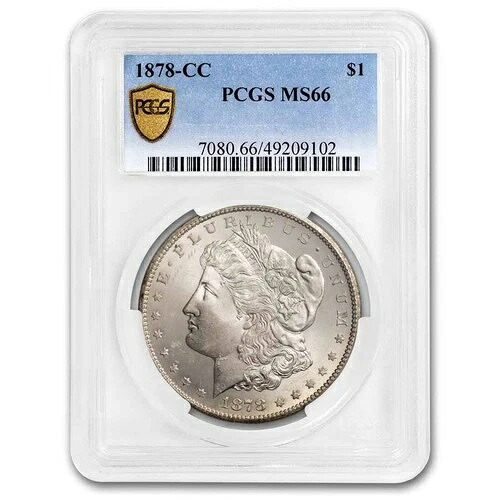 1878-CC モルガン・ダラー MS-66 PCGS｜WORLD RESOURCE【QUEEN店】