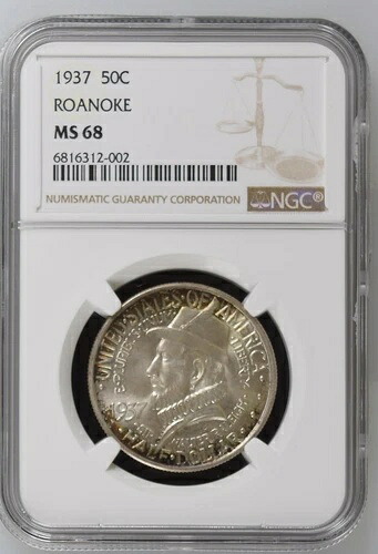 1937 P クラシック記念品 ノースカロライナ州ロアノーク島 350周年記念 N 433,400円
