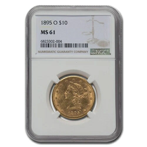 1895-O 10ドル リバティゴールドイーグル MS-61 NGC｜WORLD RESOURCE【QUEEN店】 443,080円