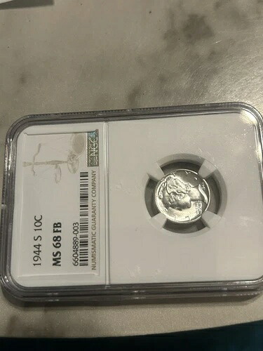 1944年製 NGC Ms 68 FB マーキュリーダイム 適正価格 ぜひ出品リストをご確認ください??｜WORLD RESOURCE【QUEEN店】