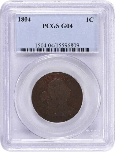 1804年 ラージセント G04 PCGS