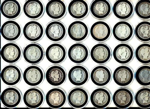バーバー (リバティヘッド) ハーフ ドル 1894o、1895s など