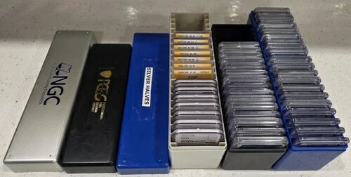 ウォーキング・リバティ、フランクリン、ケネディ シルバー ハーフダラー ロット、PCGS-NGC-ANACS 鑑定済み