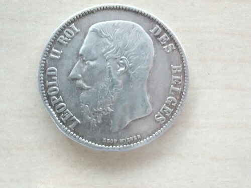 フランス 1868 年 5 フラン大型銀貨。