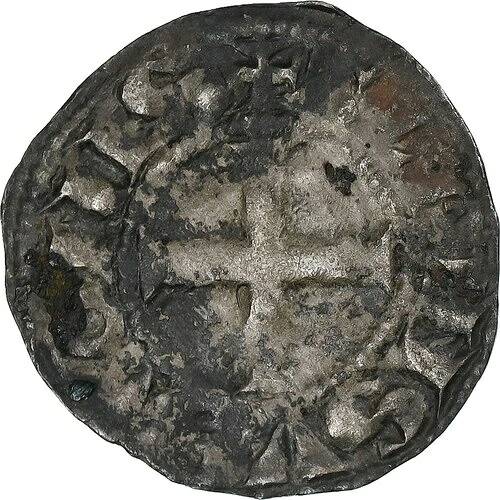 [#1274450] フランス、コンテ・ド・ポワトゥー、アルフォンス・ド・フランス、デニール、ca. 1249-1267