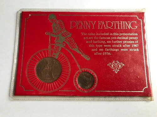 Simply Coins?1967年のペニーと1950年のファージングのペニーファージング