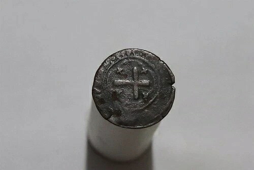 ?? ???? 英国 希少 スコットランド ジェームズ2世 1460-1488 ファージング 1.31gr B84 #7280