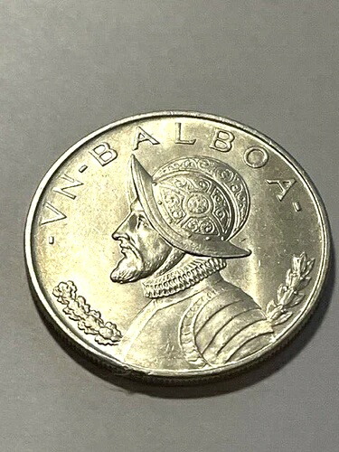 1947年 パナマ 1 バルボア/光沢/Ch Unc #11408 39,325円