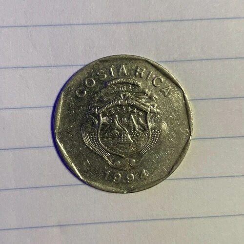 1994年 20コロン銀貨 コスタリカコイン.999 純銀 39,325円