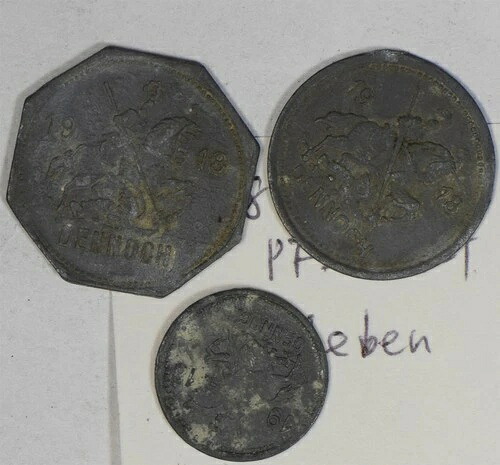 ドイツ州 1918 アイスレーベン 1/10/50 フェニヒ 通常の低品質 BU0461 コンバイン シ 39,325円