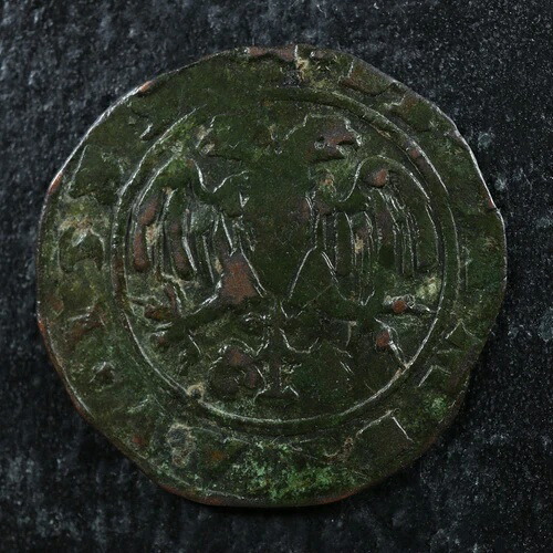 6デニール 1589年 カンブレ・カンブレシス フランス ジャン・ド・モンリュク（バラニー領主）