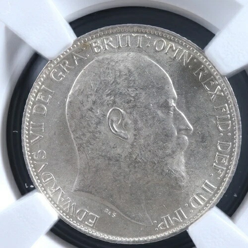 6ペンス 1902 NGC MS-63 イギリス KM#799 銀貨 UK GB グランド・ブルターニュ 6