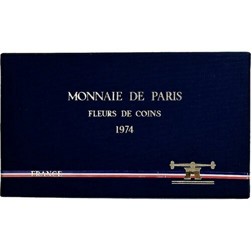 [#1309958] フランス、コフレ1c。 50 週目、1974 年、MDP、シリーズ FDC、MS