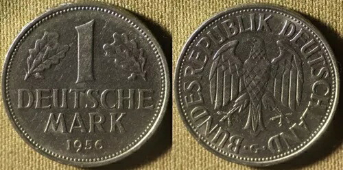 ドイツ連邦共和国代表：1956G 1 Mk CH.XF-AU #110 IR3991