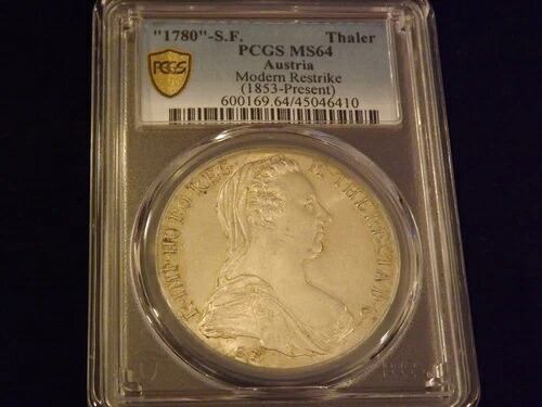 1780年 ターラー オーストラリア PCGS MS 64