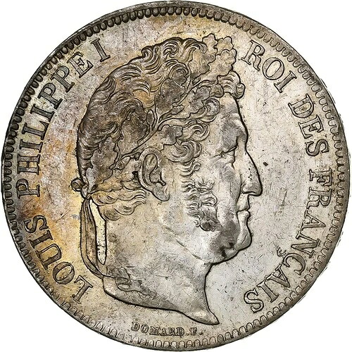 [#1307802] フランス、ルイ フィリップ、5 フラン、1838 年、ボルドー、シルバー、オーストラリア、ガドゥリー｜WORLD RESOURCE【QUEEN店】