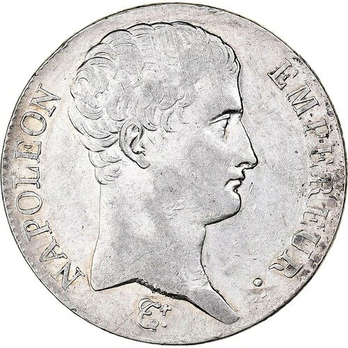 [#70976] フランス、ナポレオン1世、5フラン、1806年、パリ、銀貨、VF、ガドゥリー:581｜WORLD RESOURCE【QUEEN店】