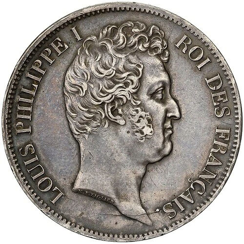 [#981492] フランス、ルイ・フィリップ1世、5フラン、1831年、ルーアン、銀貨、AU、ガドゥリー:6 101,200円