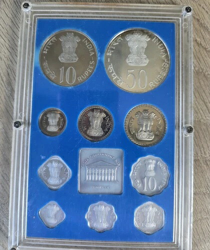 1975年ボンベイ政府造幣局記念硬貨セット（インド）｜WORLD RESOURCE【QUEEN店】 99,825円