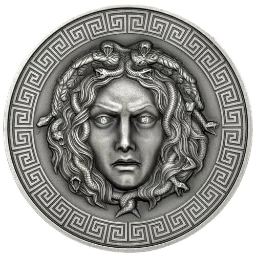 2019年メデューサ3オンス純銀コイン｜WORLD RESOURCE【QUEEN店】