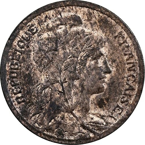 [#485988] フランス、サンタイム、ダニエル・デュピュイ、1898年、パリ、パターン、ブロンズ、NGC、MS-