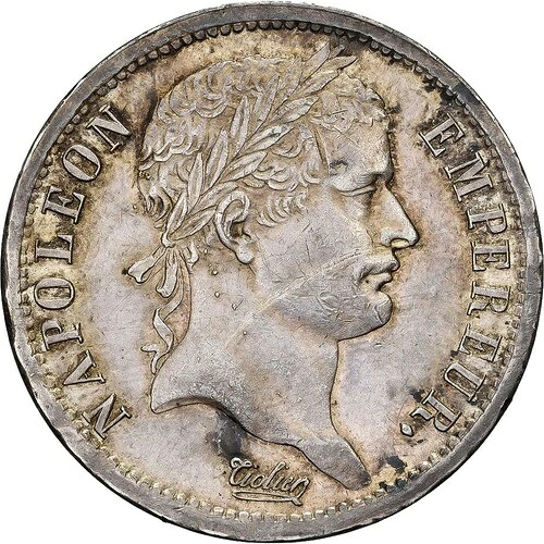 [#1508871] フランス、ナポレオン1世、2フラン、1810年、パリ、銀貨、AU、ガドゥリー:500