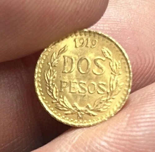 1919年メキシコ2ペソ金貨|WORLD RESOURCE【QUEEN店】