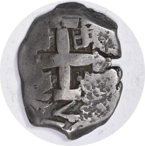 ND (1740年代) ペルー 2 レアル KM32A EF 未認証 #154