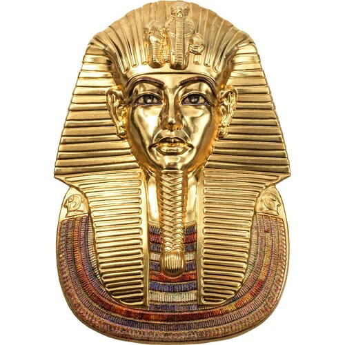 ツタンカーメンのマスク エジプト美術彫刻 3オンス 銀貨 20ドル パラオ 2022年 121,550円
