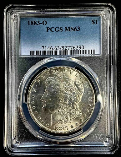 アメリカン・モーガンダラー銀貨 1883 o MS-63 PCGS / 81