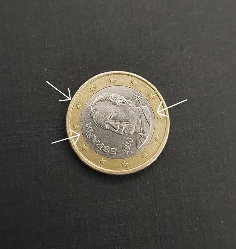 1ユーロ硬貨 2010年 スペイン