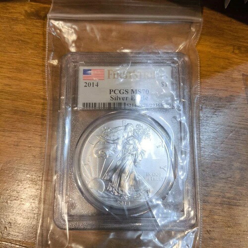 2014 PCGS MS70 シルバーイーグル USA オールドコイン / 76｜WORLD RESOURCE【QUEEN店】